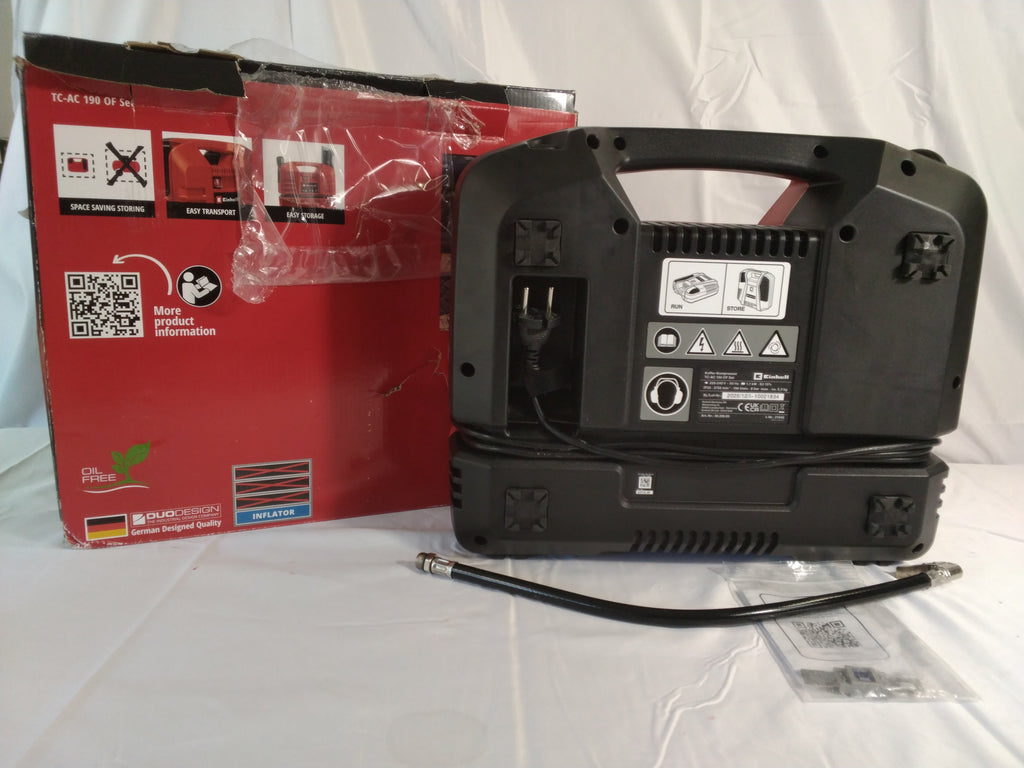 Compressore Portatile Einhell TC-AC 190 OF Set 1100W 8 Bar | Kit Completo/nuovo