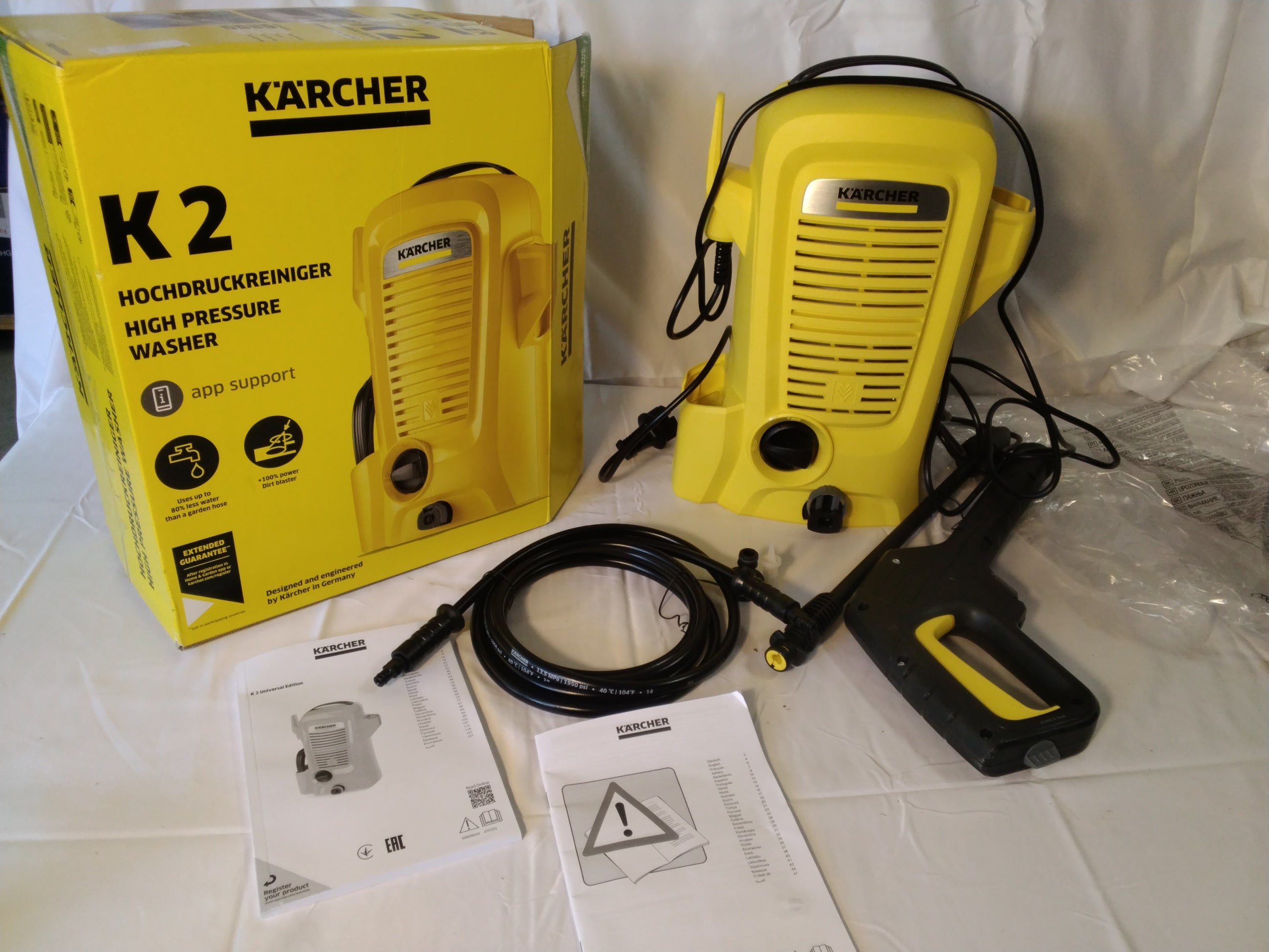 Kärcher K2 Universal Edition 1500W Idropulitrice ad Alta Pressione 120 Bar | Nuova