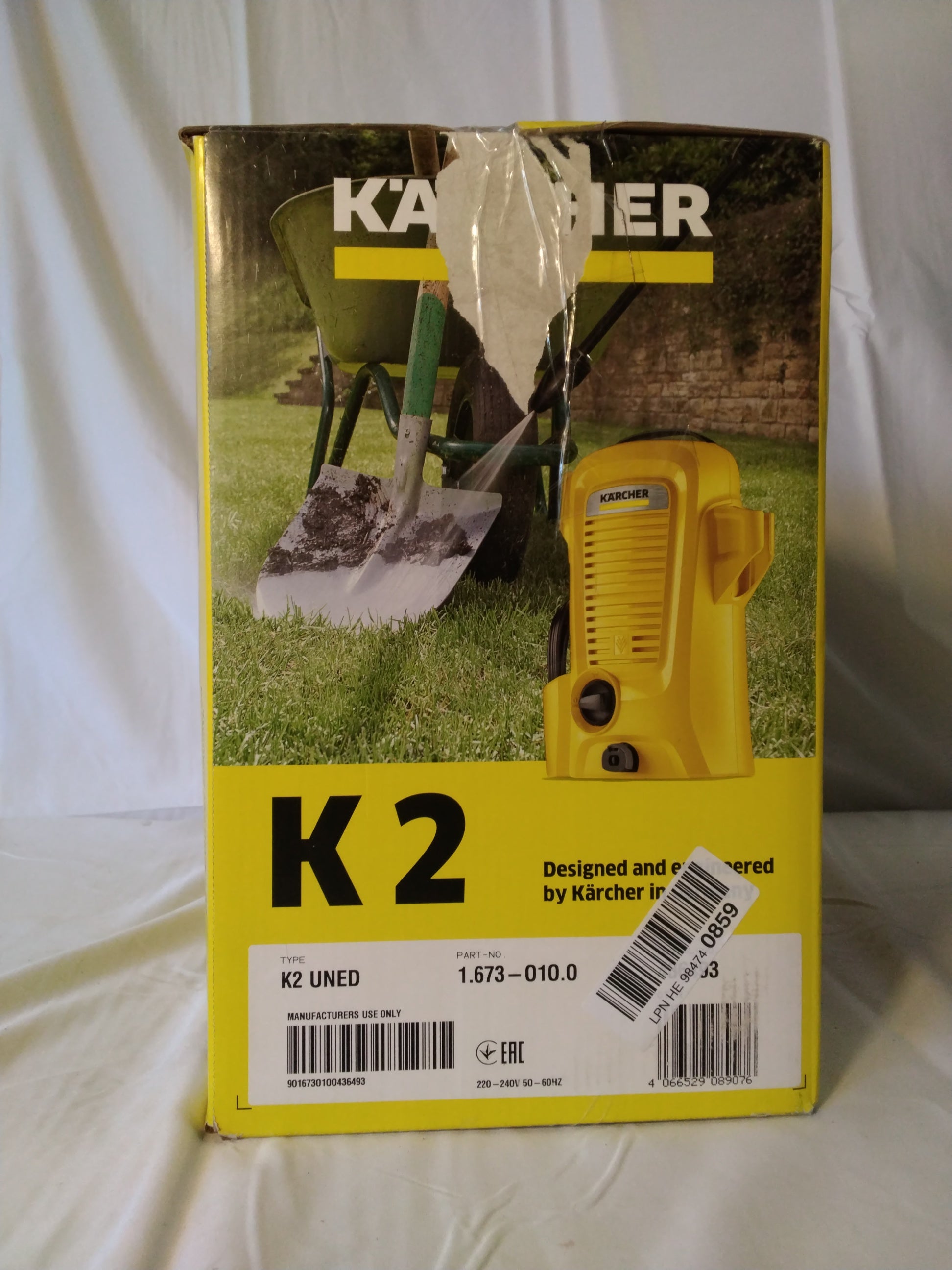 Kärcher K2 Universal Edition 1500W Idropulitrice ad Alta Pressione 120 Bar | Nuova