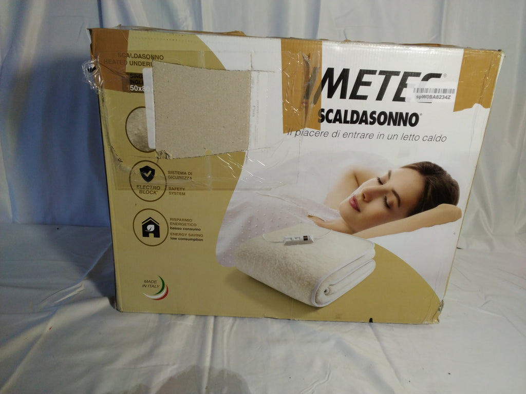 Imetec Scaldasonno Singolo 150x80 cm | Lana Merino | Nuovo
