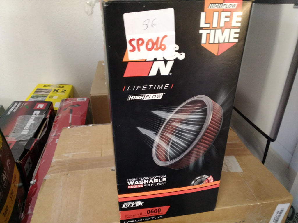 K&N High-Flow Engine Air Filter E-0660 | Filtro Aria Sportivo Lavabile | Nuovo